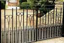 Arts and Crafts driveway gates 