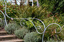 Handrails that cascade and flow down steps
	
