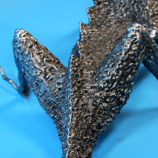 textured metal dragon skin