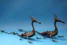 welded steel dragons