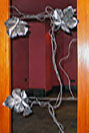 grape vine steel security grill 