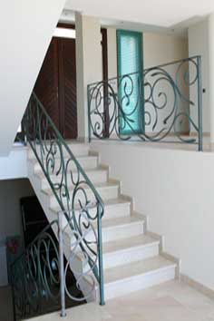 contemporary stair balustrade