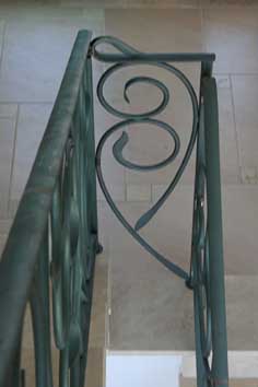 contemporary stair balustrade