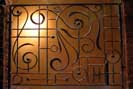 contemporary Art Nouveau stair balustrade 