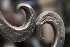 Forged steel micro texture surface