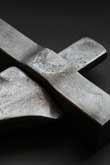 A forged steel mortise and tenon joint
