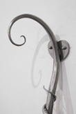 Polished stainless steel railings