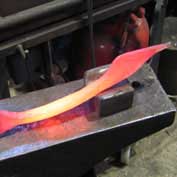 blending the stem in to the end