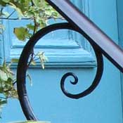 blacksmiths wrought iron taper