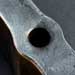 making holes in hot steel by driving a punch through it