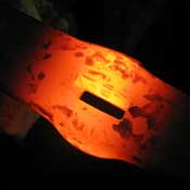 hot punched hole rectangle